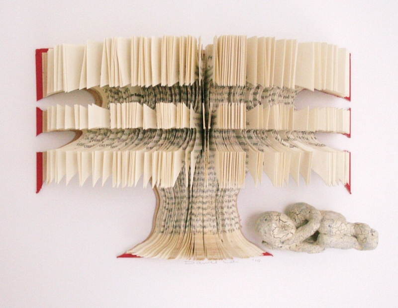 Book Art Tree