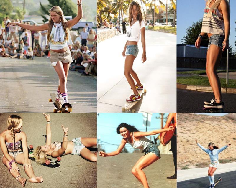 Female Skateboarders In The 1970s