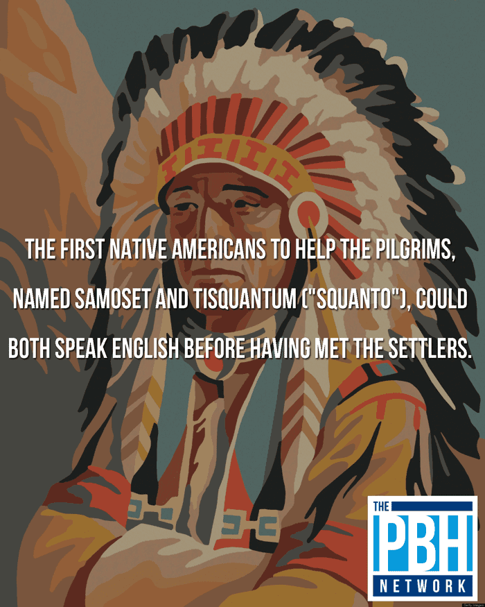 Native Americans Spoke English