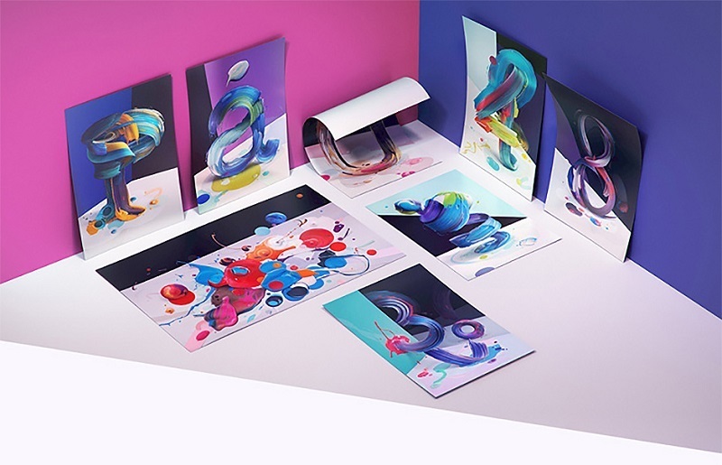 Atypical Painted Typography