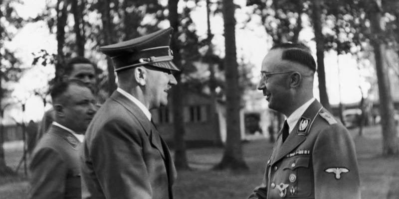 Heinrich Himmler With Adolf Hitler