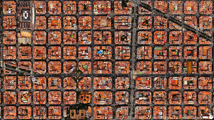 Satellite Photos Barcelona