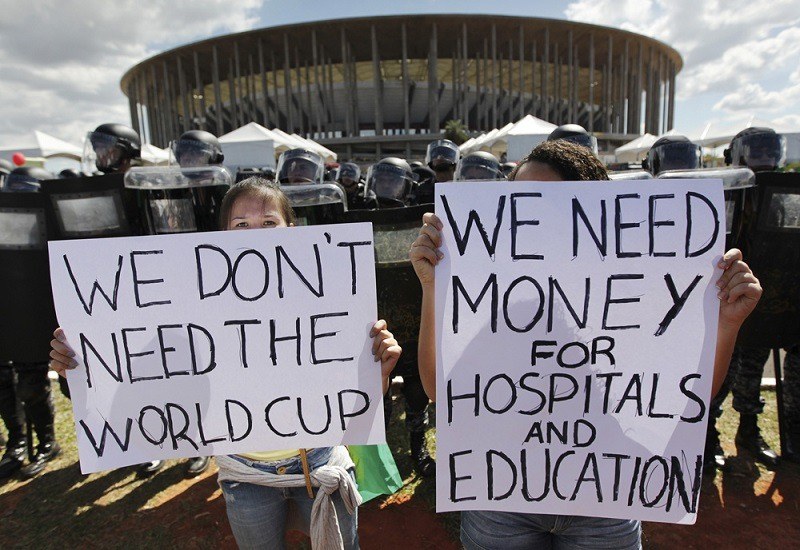 Protests Over 2014 World Cup