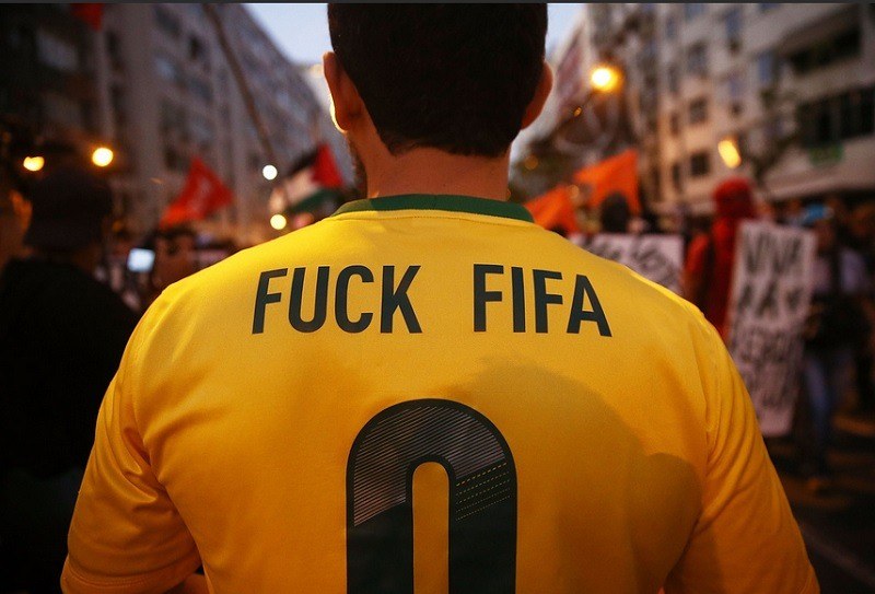 Fuck FIFA Football Jersey