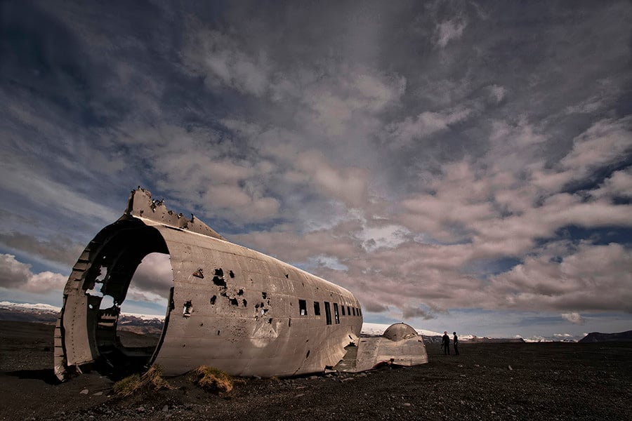 Abandoned Iceland DC3 Shell