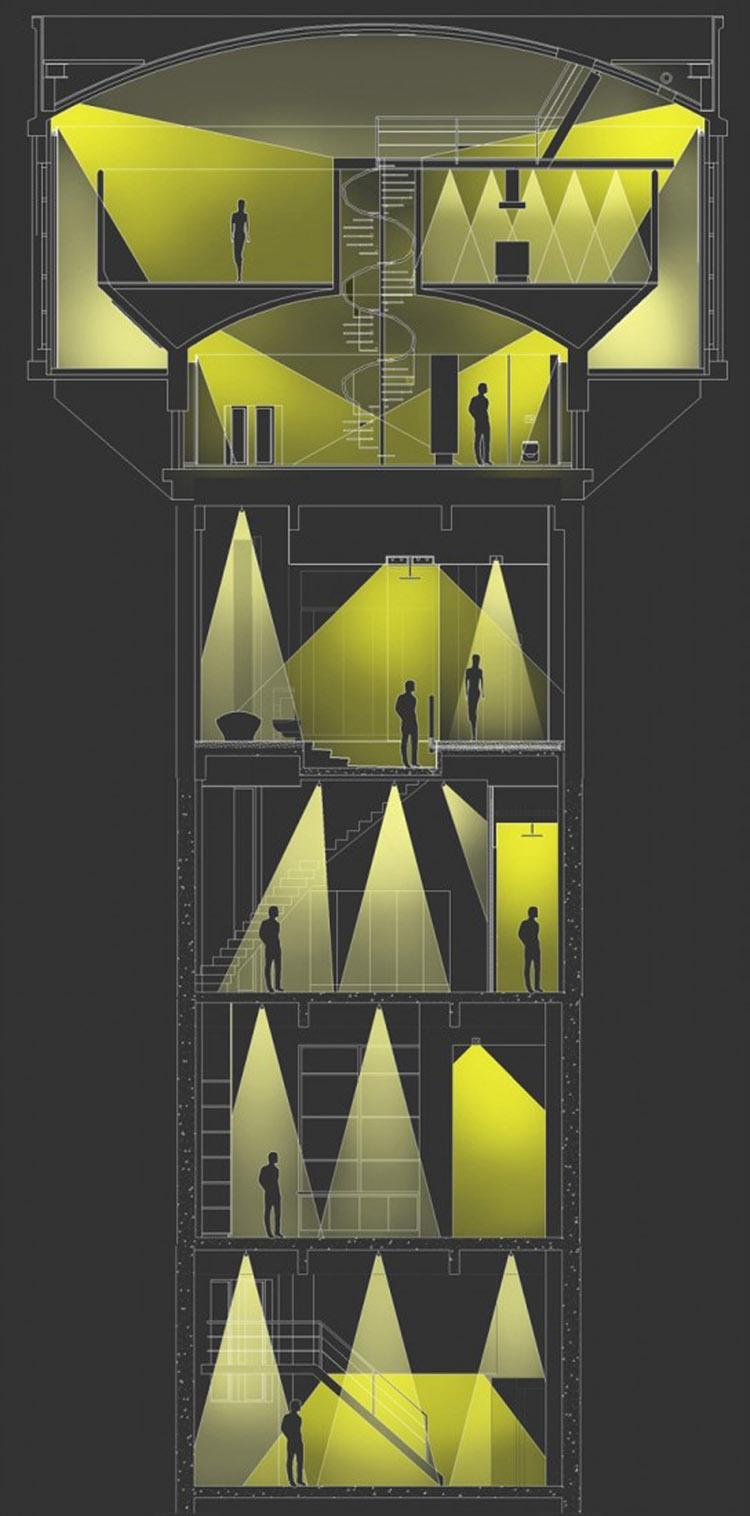 Water Tower Home Floorplan