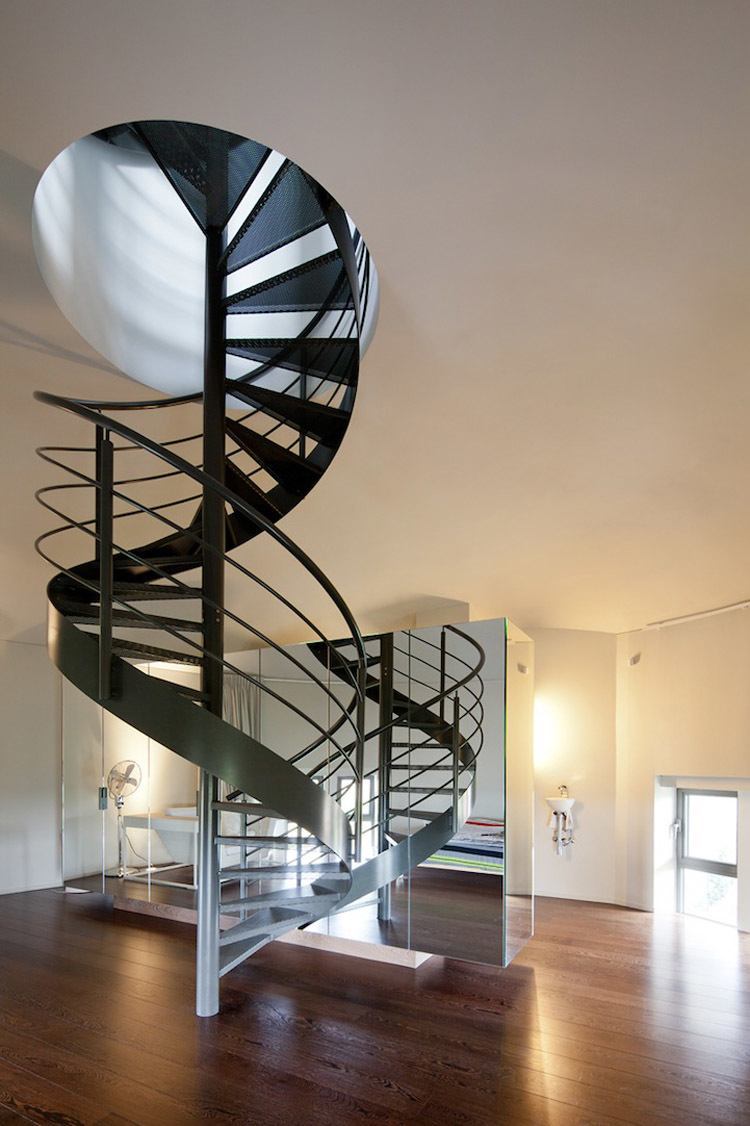 Water Tower Home Stairs