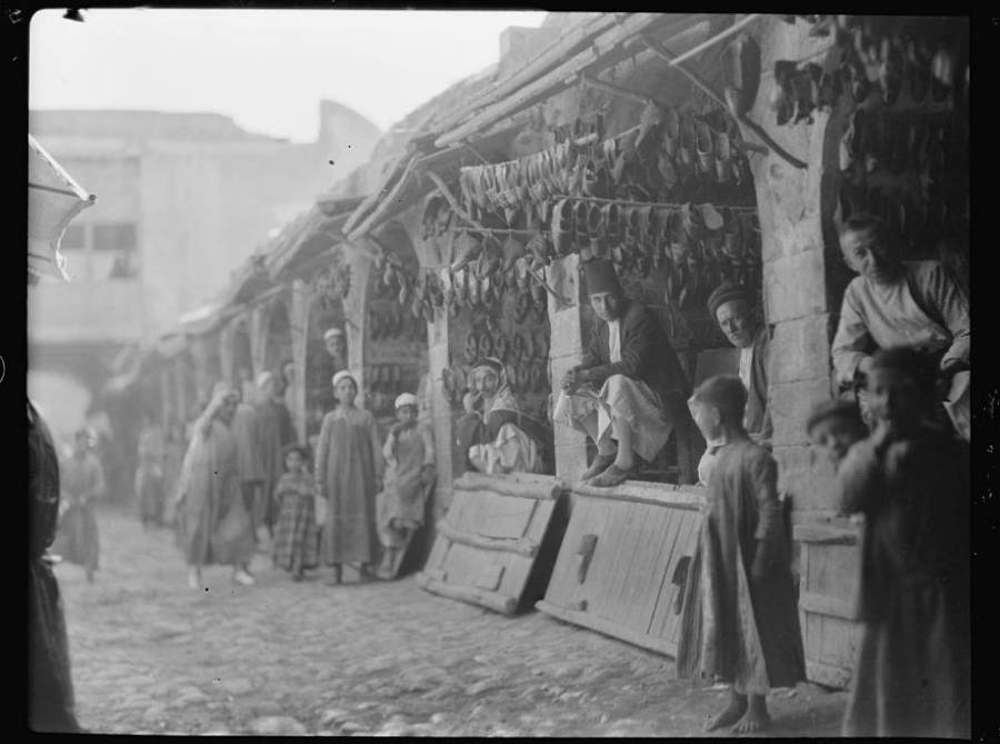 Baghdad Shoe Sellers Market