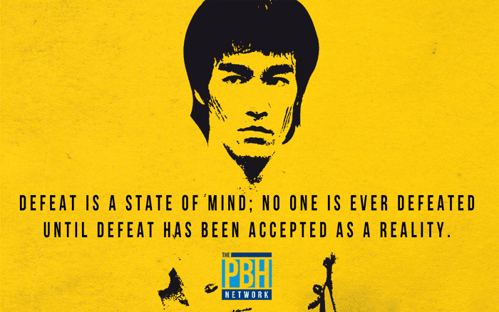 Defeat Is A State Of Mind