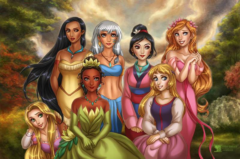 Representations of Disney Princesses
