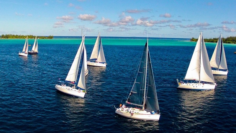 Drone Photography of Ships