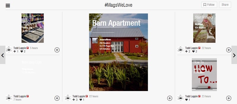 #MagsWeLove in Flipboard