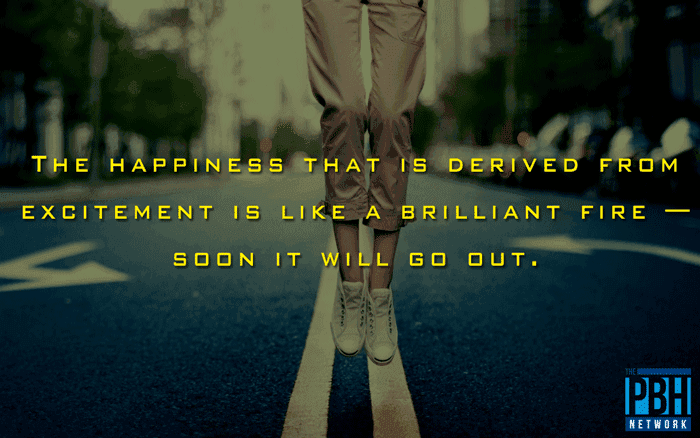 Happiness Based On Excitement
