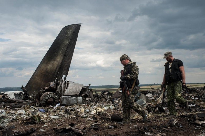 Ukraine Plane Shot Down