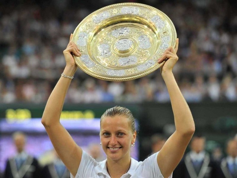 Petra Kvitova Wins Wimbledon in July