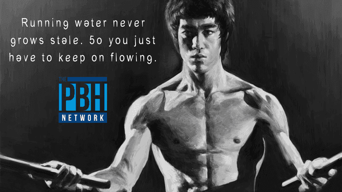 bruce lee quotes running