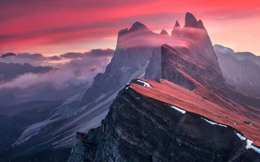 Mountain Photographer Magenta Peaks