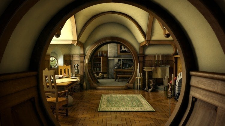 Hobbit Homes Round Doorway