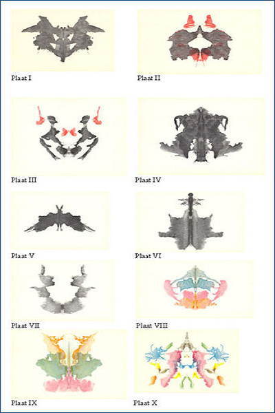 ink blot test for schizophrenia