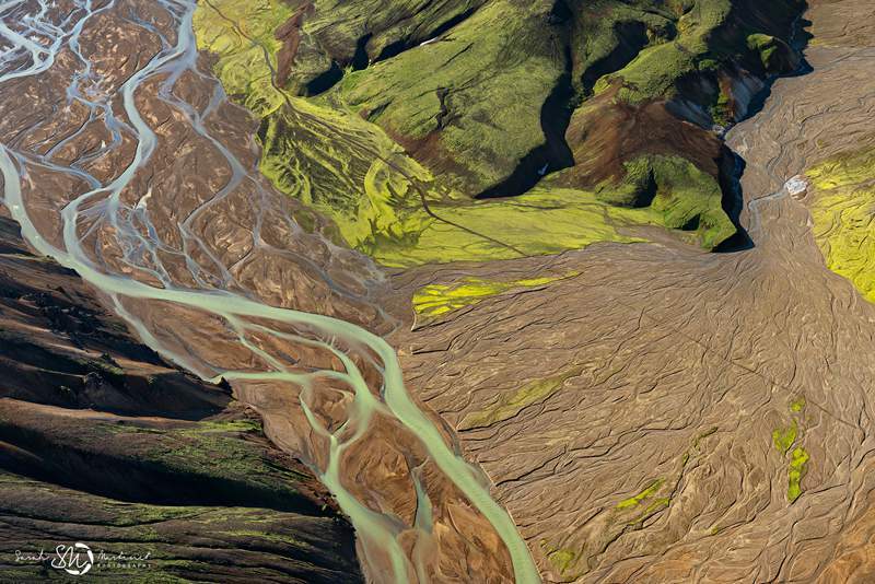 Aerial Photographs of Iceland