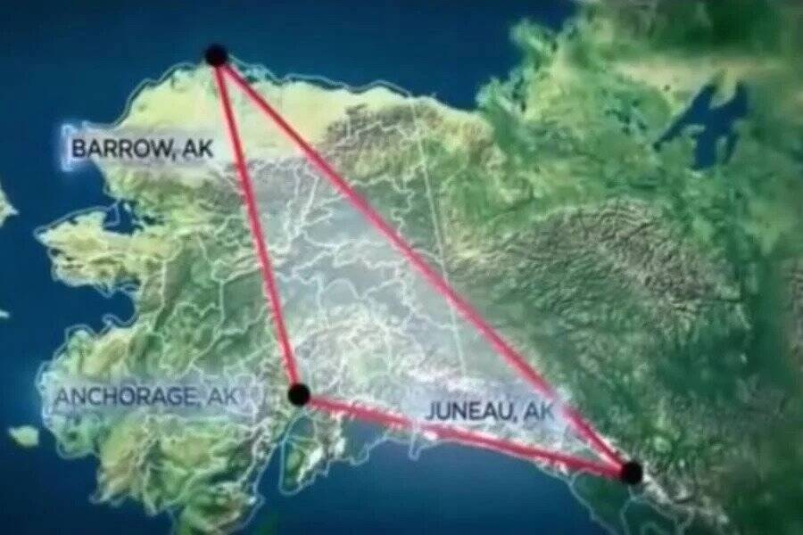 Creepy Alaska Triangle