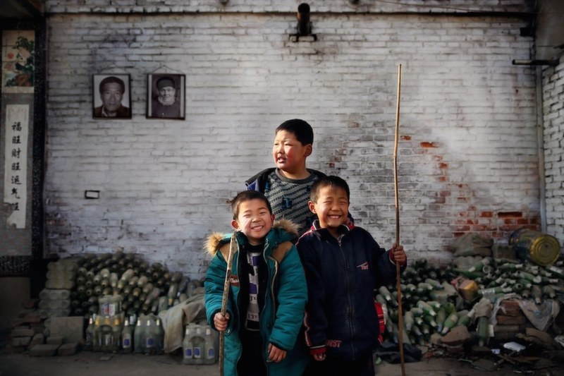 China Pollution Kids