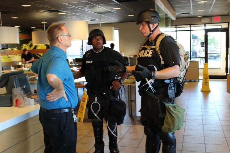 McDonalds Arrest