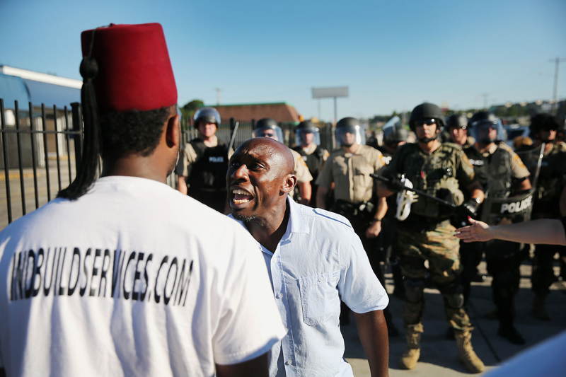 Demonstrators Pleading