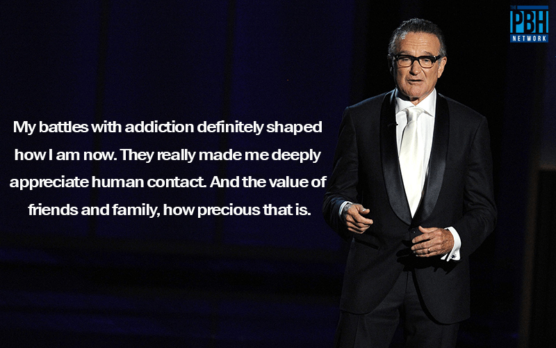 Robin Williams Quotes On Battling Addiction