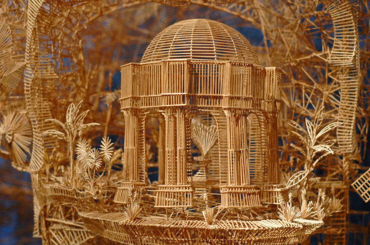 Nontraditional Sculptures Toothpick Detail