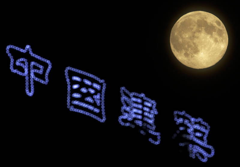 Supermoon China