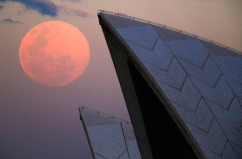 Supermoon Sydney