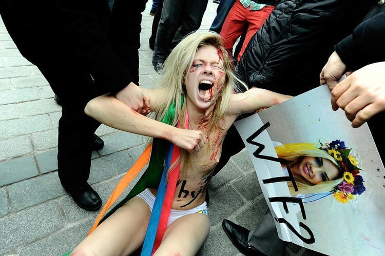 Extreme Protests Femen Burns