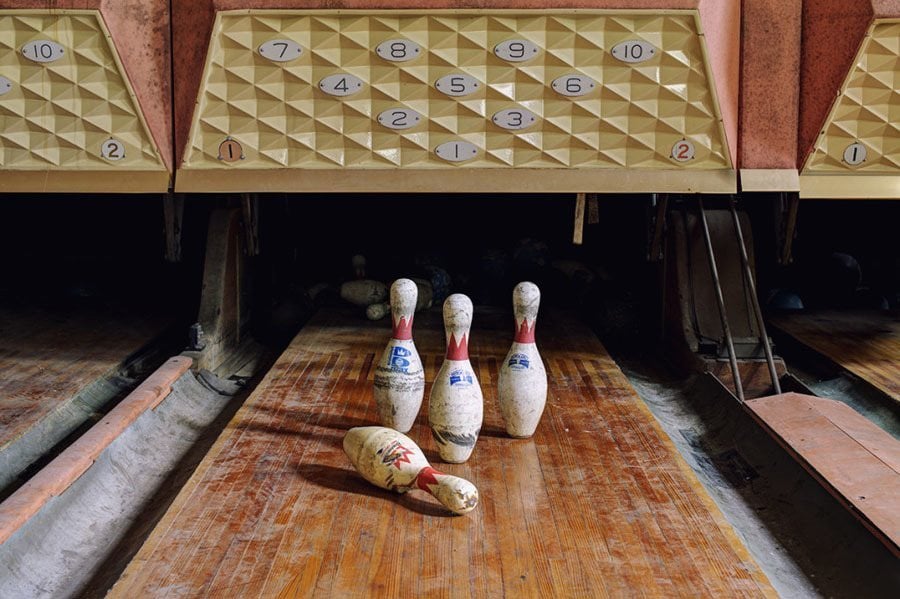 Daniel Barter Picture Of Abandoned Bowling Alley