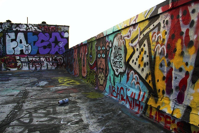 Bushwick Graffiti Can