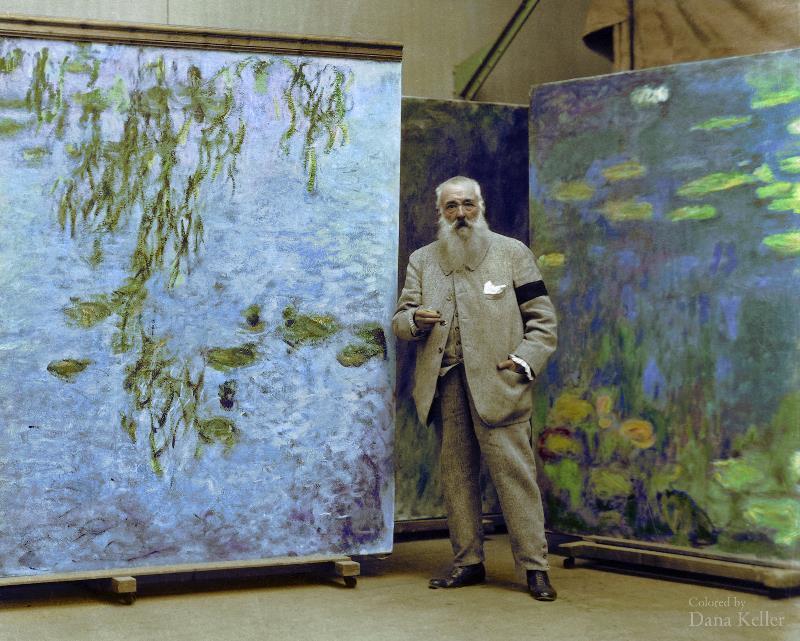 Claude Monet In 1923