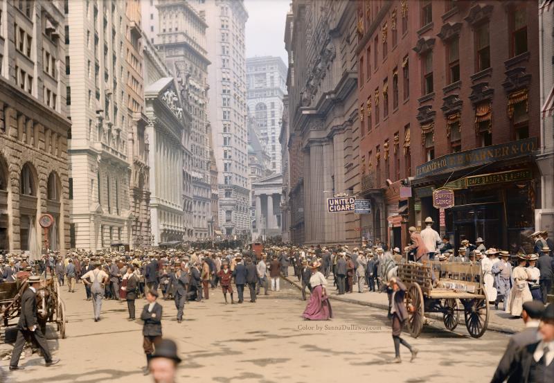Curb Market In New York City 1900