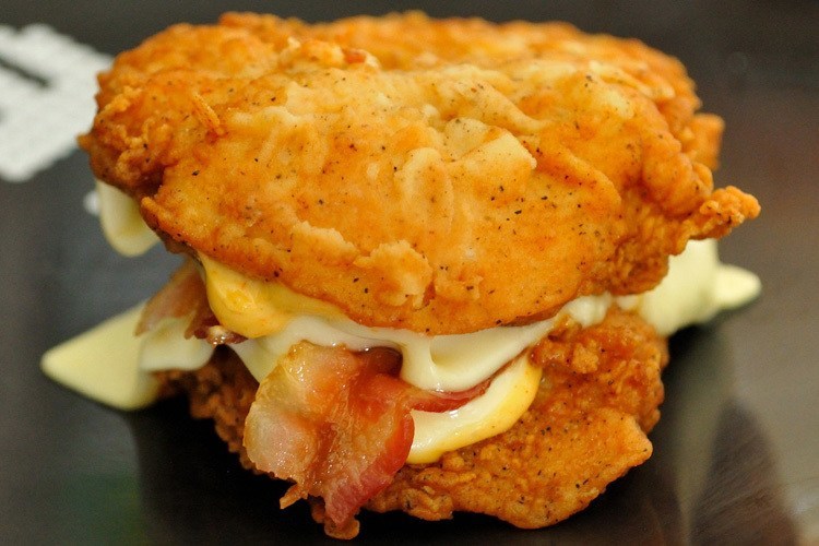 Fast Food Chicken Sandwich