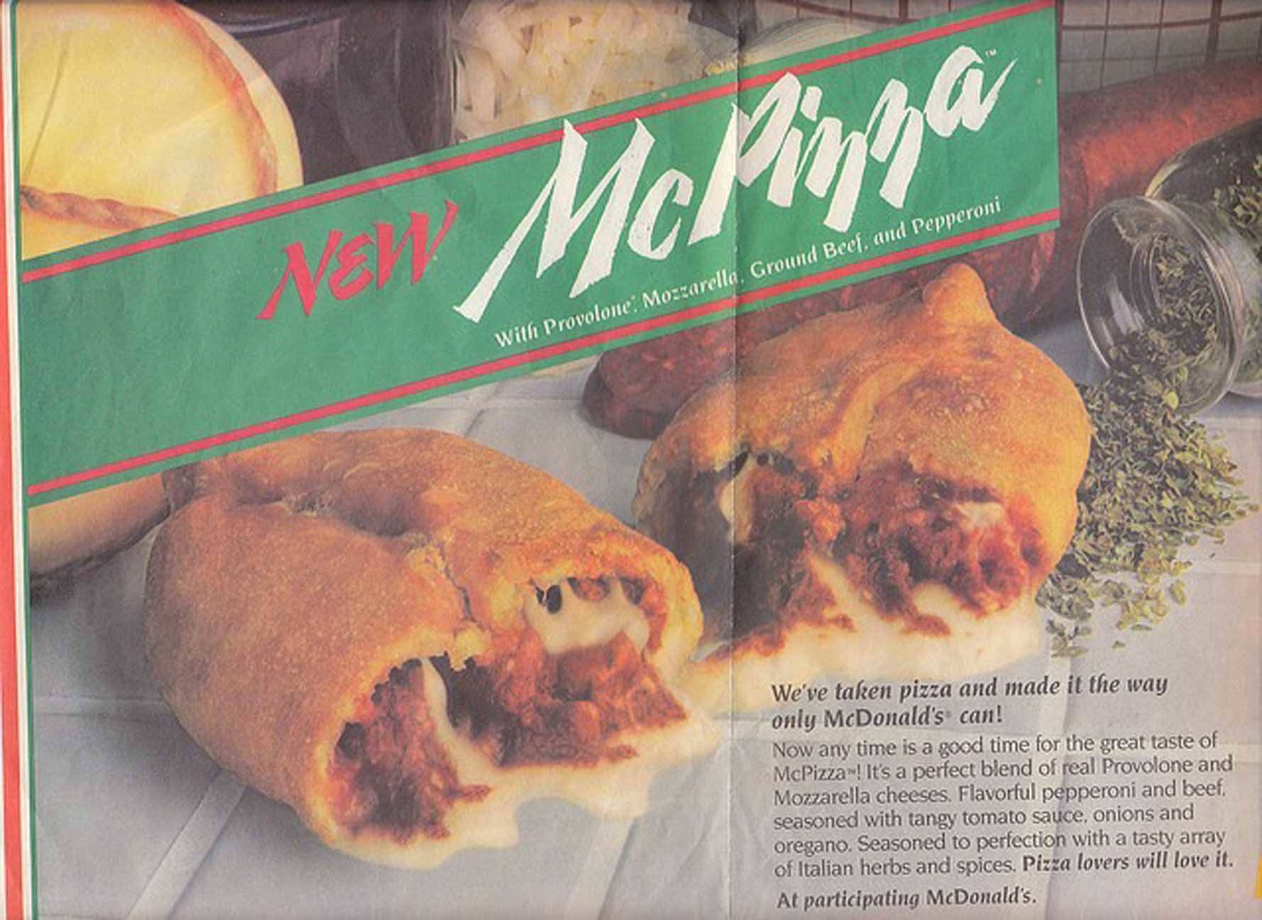 Fast Food McPizza