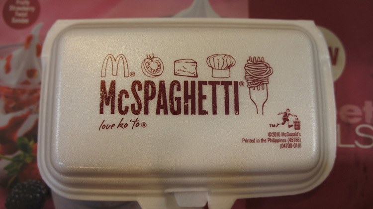 Fast Food Spaghetti