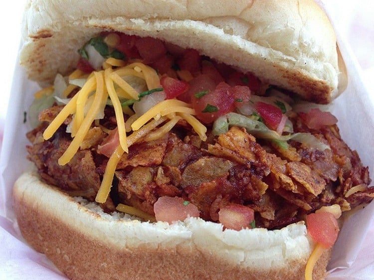 Fast Food Taco Burger