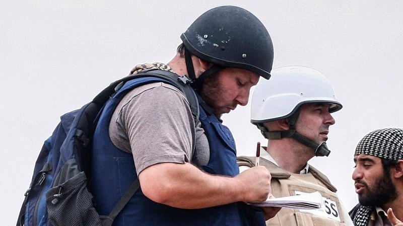 Steven Sotloff in the Field