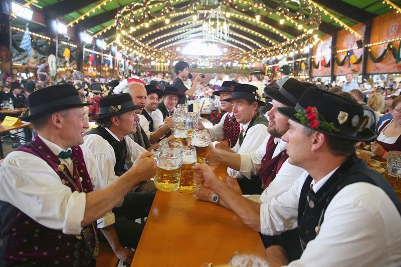 Toast at Oktoberfest