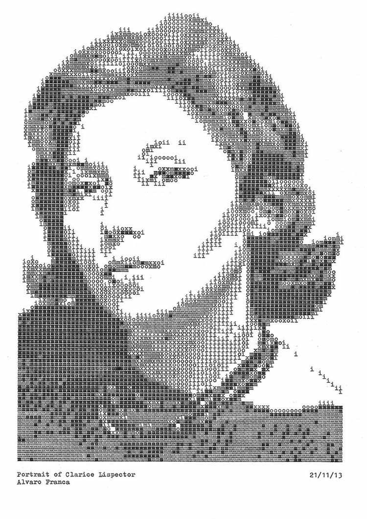 Typewriter Portraits Lispector