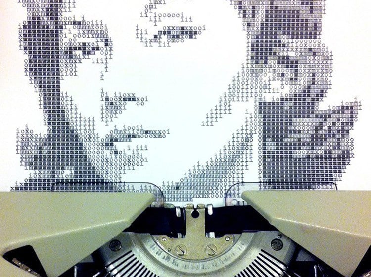 Typewriter Portraits Lispector WIP
