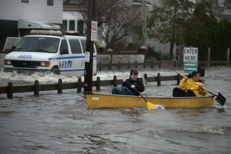 Hurricane Sandy Canoes