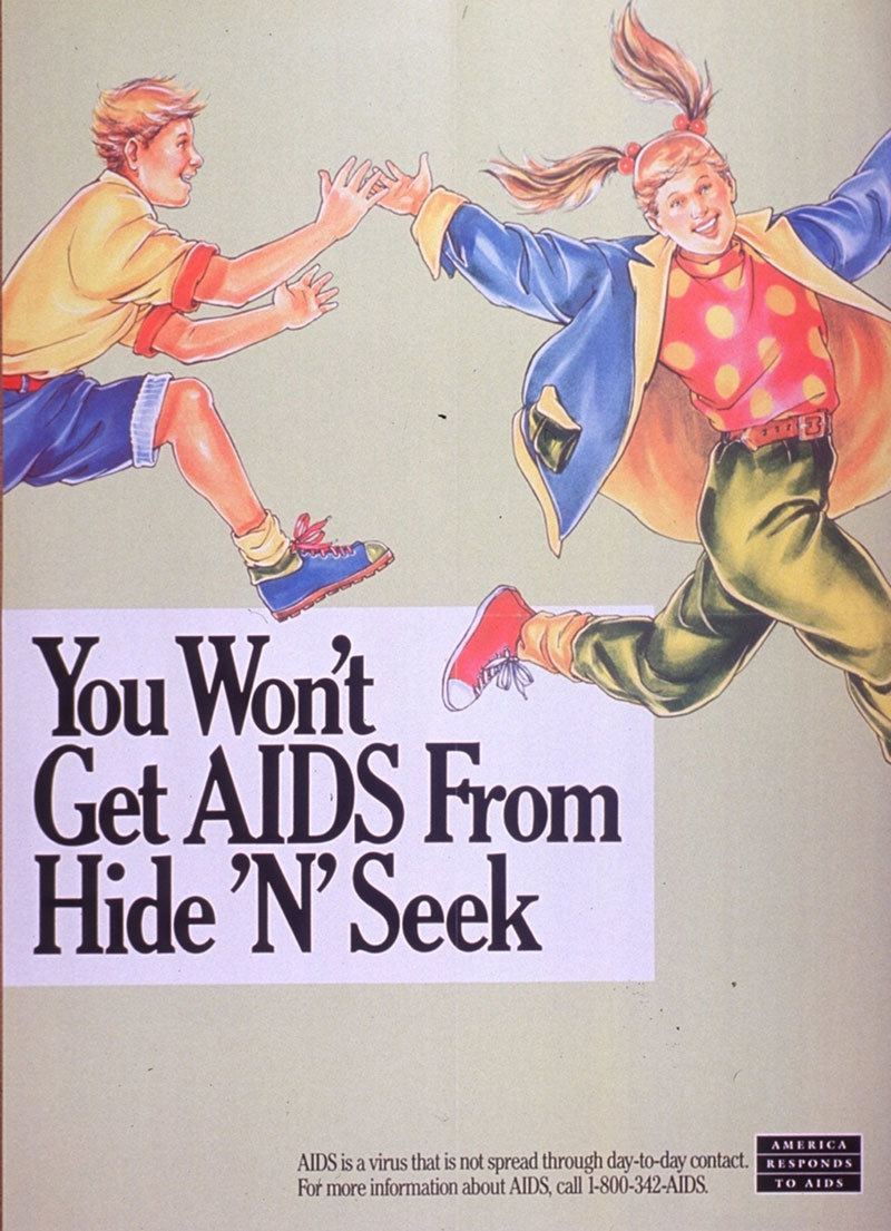 Vintage AIDS Poster