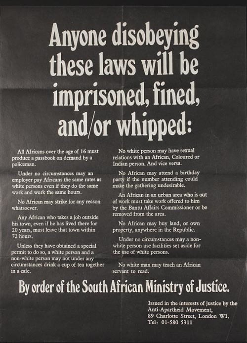 Apartheid Rules