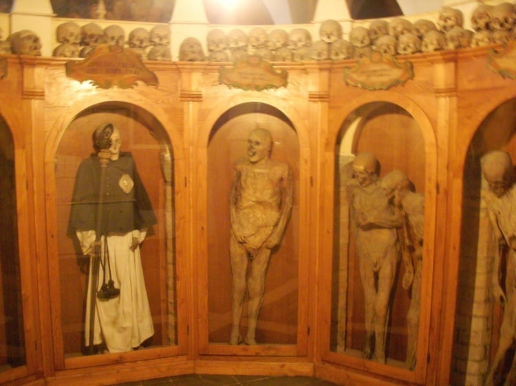 Weirdest Cemeteries Chiesa Mummies