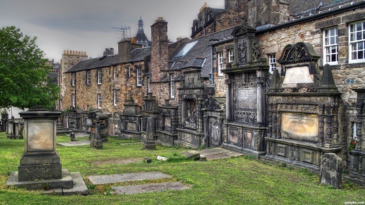 Weirdest Cemeteries Grey Friars